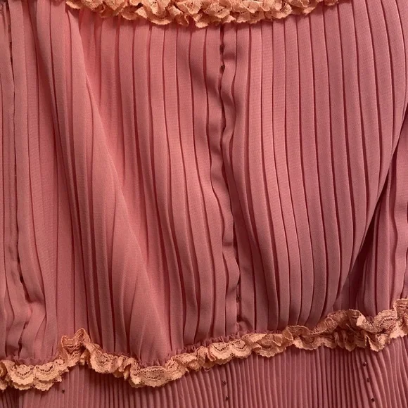 Pink Ruffled Dress - Picture 2 of 4